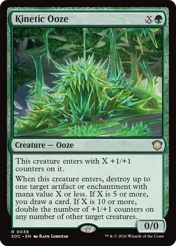 Kinetic Ooze [Secrets of Strixhaven Commander] | Exor Games Bridgewater