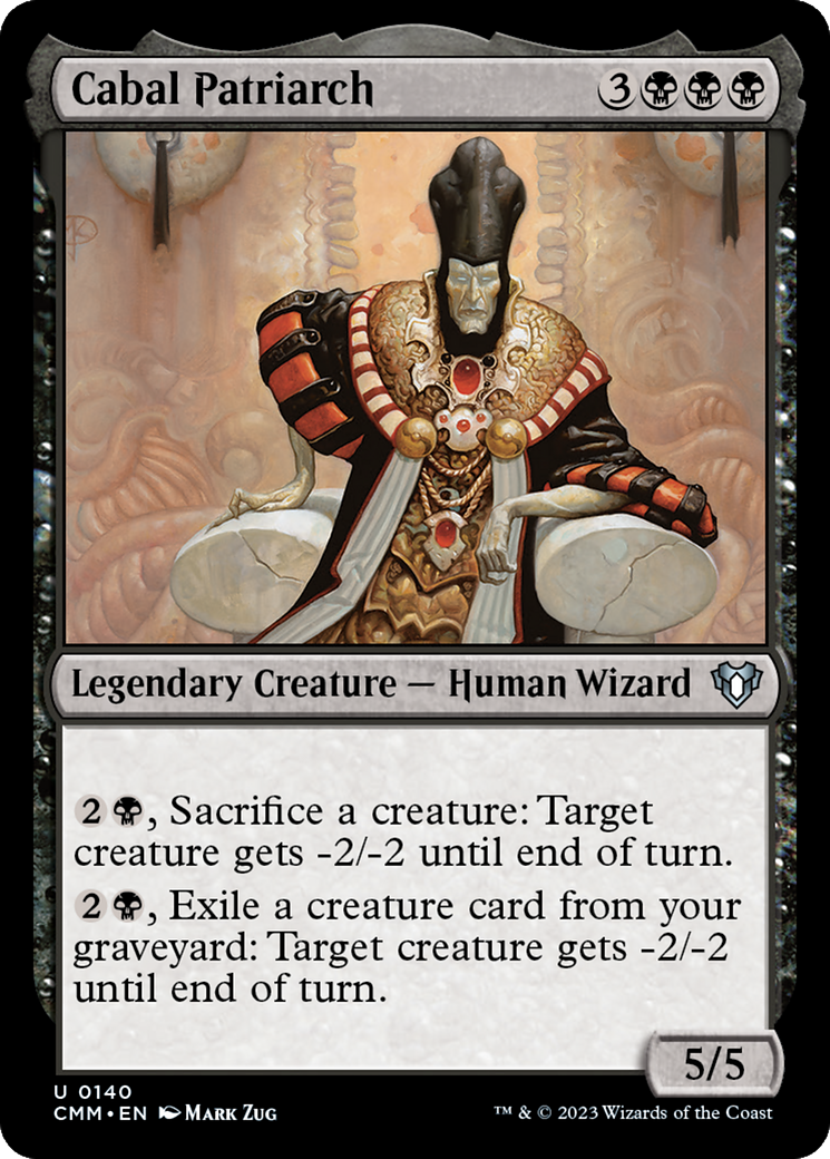 Cabal Patriarch [Commander Masters] | Exor Games Bridgewater