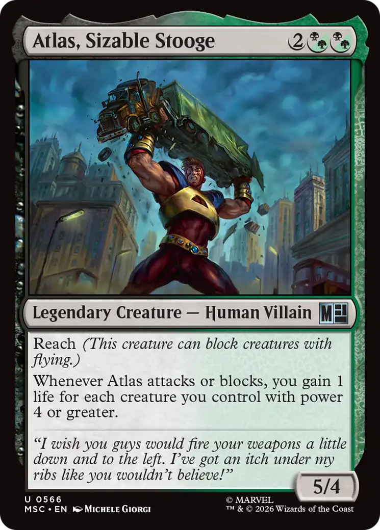 Atlas, Sizable Stooge [Marvel Super Heroes] | Exor Games Bridgewater
