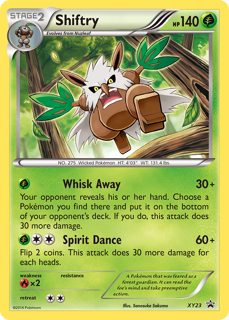 Shiftry (XY23) [XY: Black Star Promos] | Exor Games Bridgewater