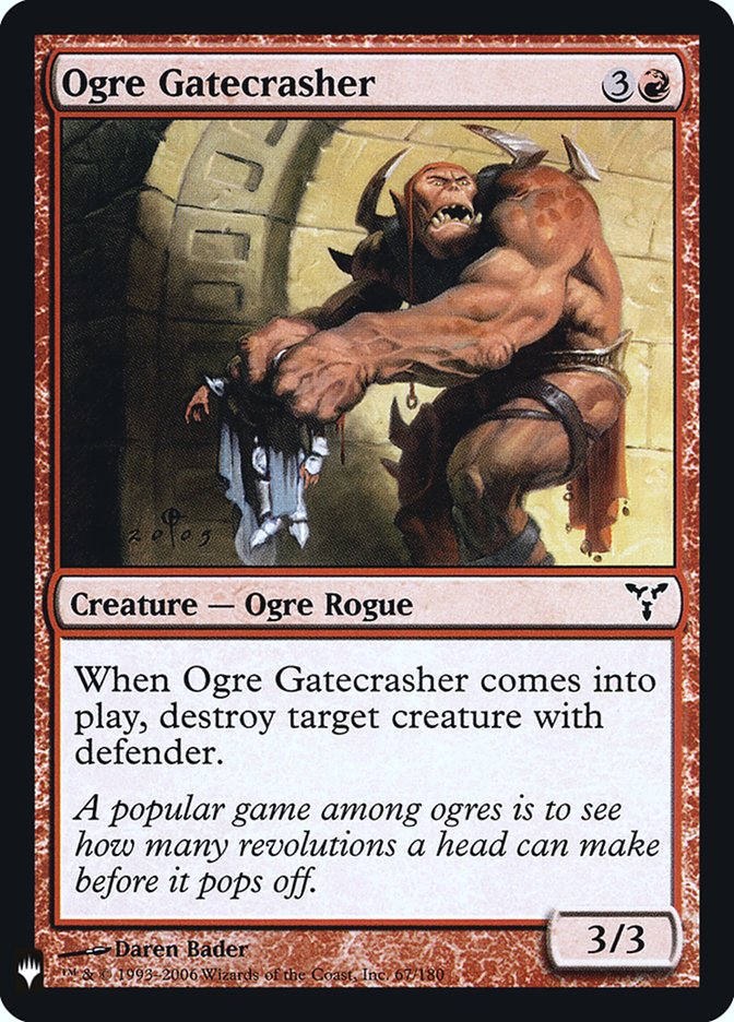 Ogre Gatecrasher [Mystery Booster] | Exor Games Bridgewater