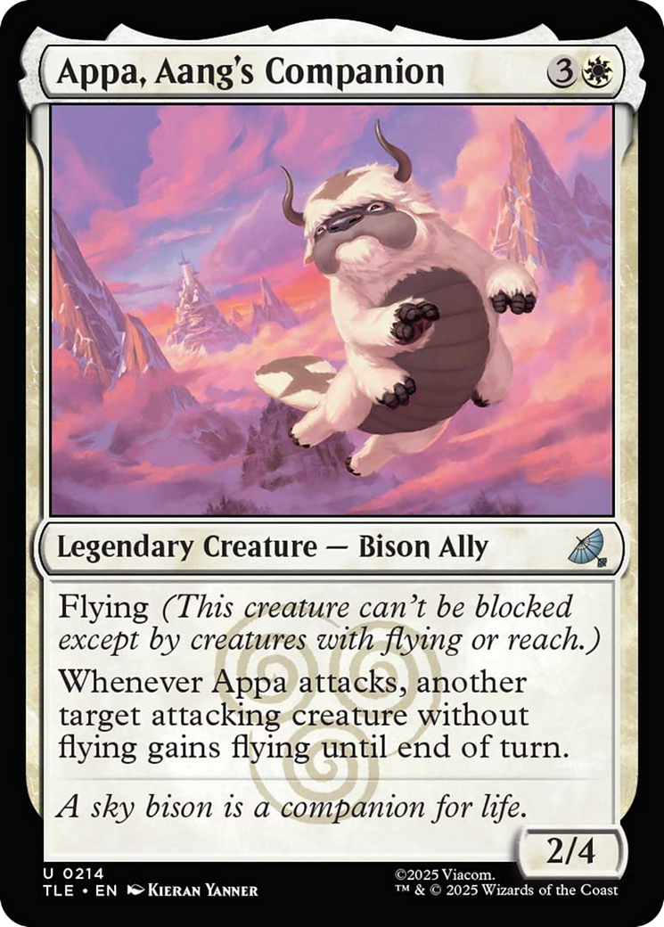 Appa, Aang's Companion [Avatar: The Last Airbender: Eternal-Legal] | Exor Games Bridgewater