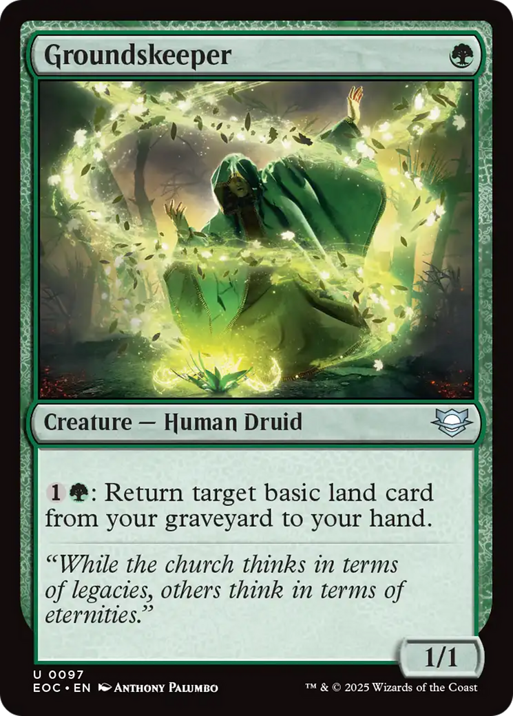 Groundskeeper [Edge of Eternities Commander] | Exor Games Bridgewater