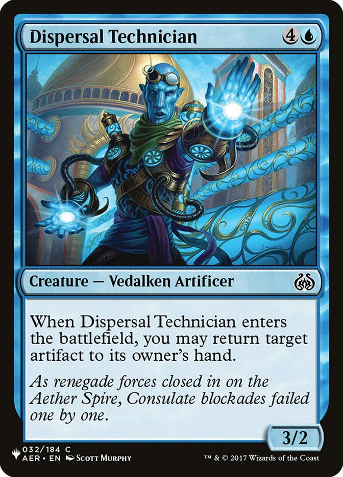 Dispersal Technician [The List] | Exor Games Bridgewater