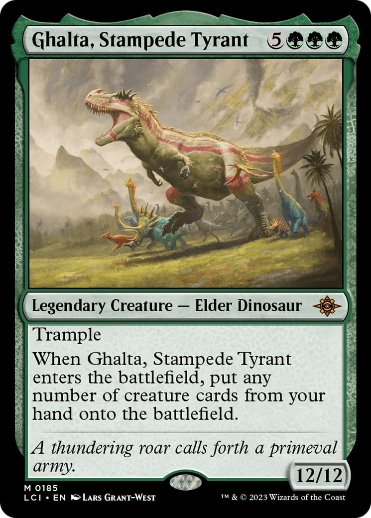 Ghalta, Stampede Tyrant [The Lost Caverns of Ixalan] | Exor Games Bridgewater