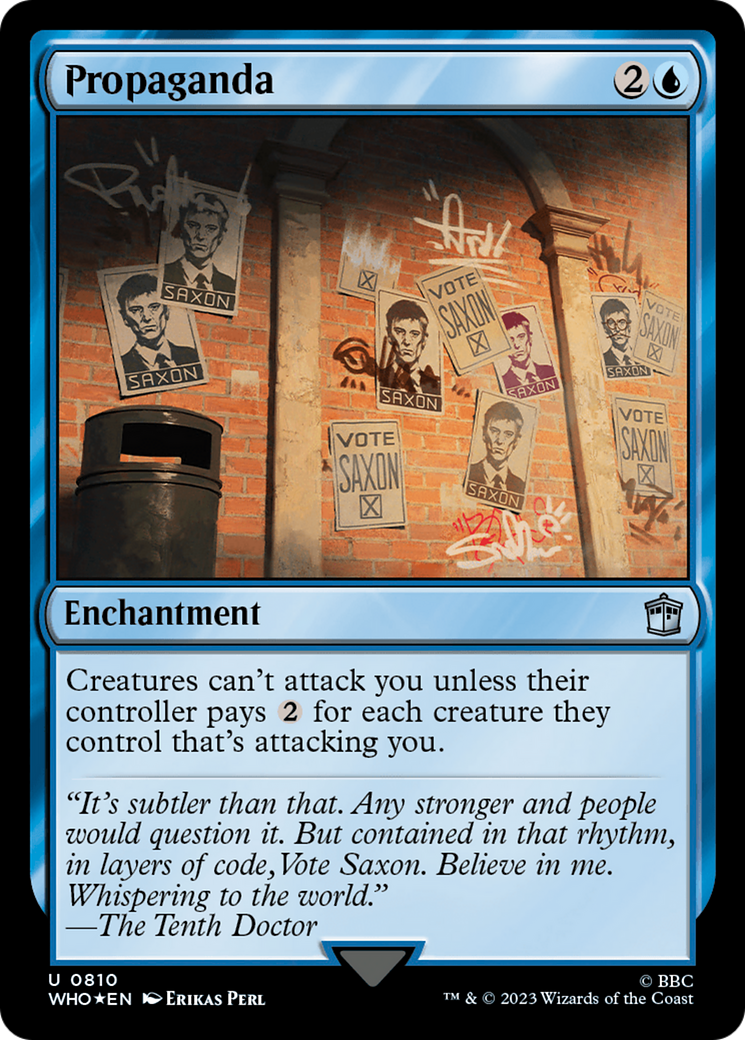 Propaganda (Surge Foil) [Doctor Who] | Exor Games Bridgewater