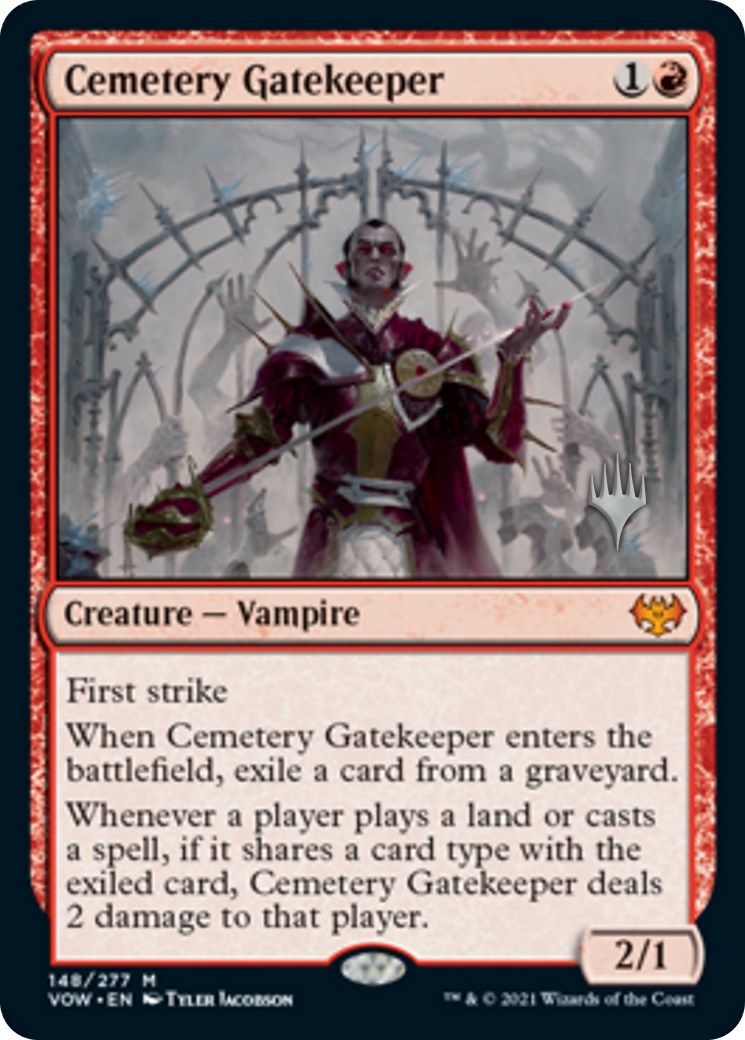Cemetery Gatekeeper [Aetherdrift Promos] | Exor Games Bridgewater