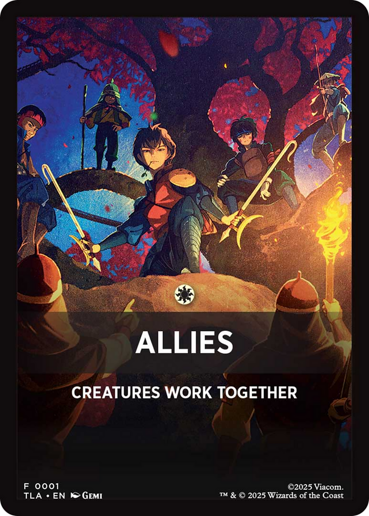 Allies Theme Card [Avatar: The Last Airbender: Eternal-Legal] | Exor Games Bridgewater