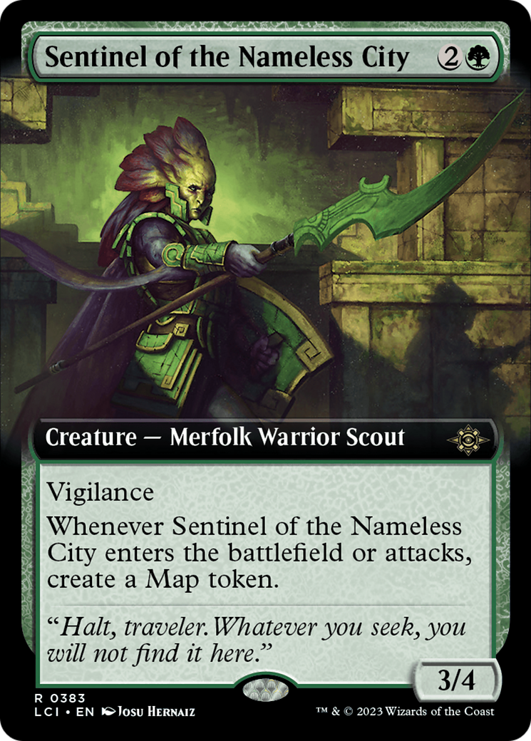 Sentinel of the Nameless City (Extended Art) [The Lost Caverns of Ixalan] | Exor Games Bridgewater