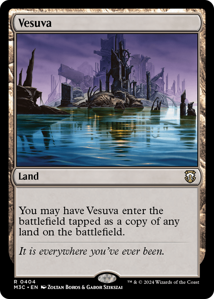 Vesuva (Ripple Foil) [Modern Horizons 3 Commander] | Exor Games Bridgewater