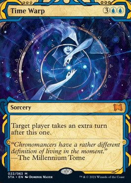 Time Warp (Foil Etched) [Strixhaven: Mystical Archive] | Exor Games Bridgewater