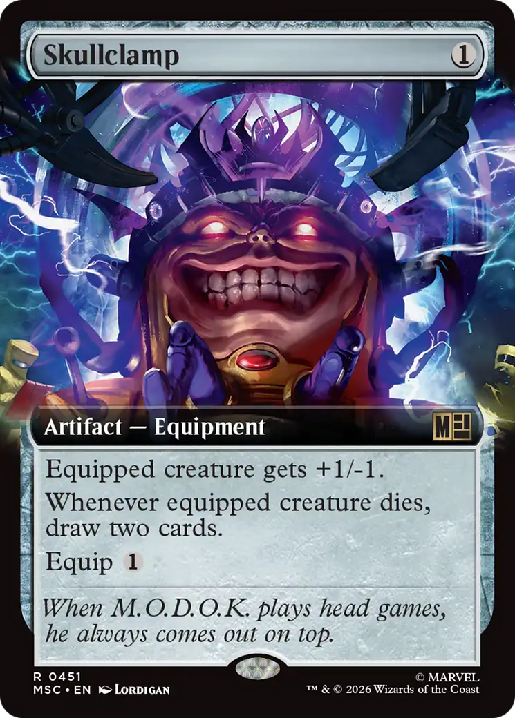 Skullclamp (Extended Art) [Marvel Super Heroes Commander] | Exor Games Bridgewater
