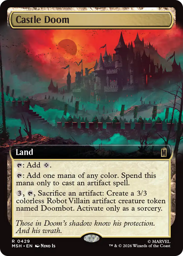 Castle Doom (Extended Art) [Marvel Super Heroes] | Exor Games Bridgewater