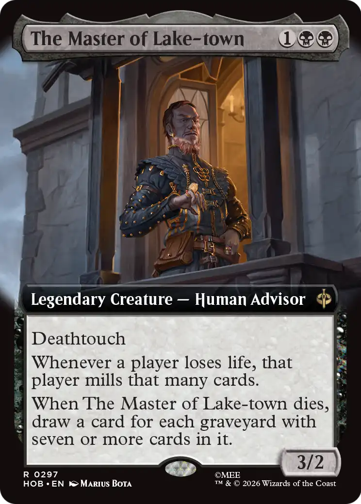 The Master of Lake-town (Extended Art) [The Hobbit] | Exor Games Bridgewater