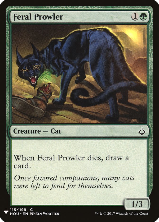 Feral Prowler [Mystery Booster] | Exor Games Bridgewater