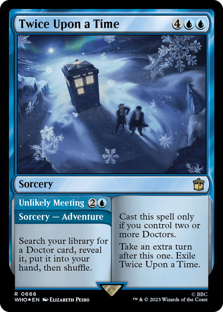 Twice Upon a Time // Unlikely Meeting (Surge Foil) [Doctor Who] | Exor Games Bridgewater