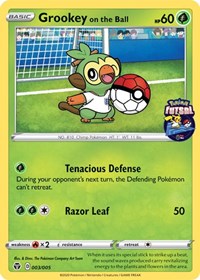 Grookey on the Ball (003/005) [Miscellaneous Cards] | Exor Games Bridgewater