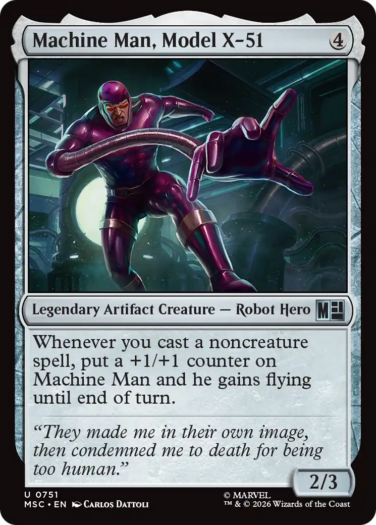Machine Man, Model X-51 [Marvel Super Heroes Commander] | Exor Games Bridgewater