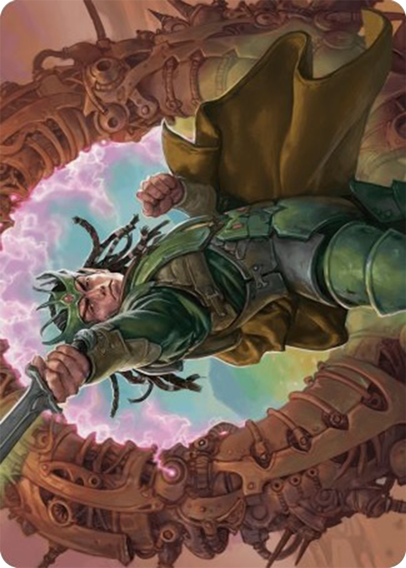 Eladamri, Korvecdal Art Card [Modern Horizons 3 Art Series] | Exor Games Bridgewater