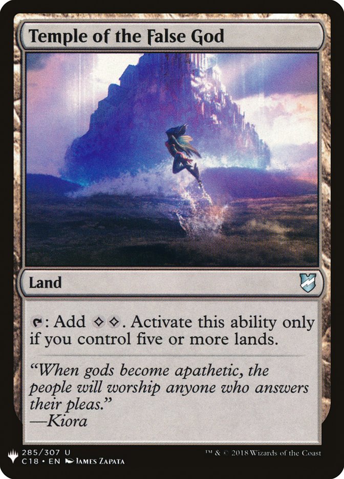 Temple of the False God [Mystery Booster] | Exor Games Bridgewater