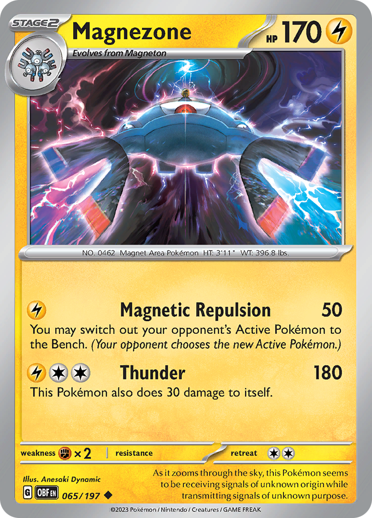 Magnezone (065/197) [Scarlet & Violet: Obsidian Flames] | Exor Games Bridgewater