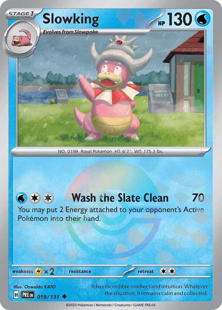 Slowking (019/131) (Poke Ball Pattern) [Scarlet & Violet: Prismatic Evolutions] | Exor Games Bridgewater
