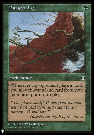 Burgeoning [The List] | Exor Games Bridgewater