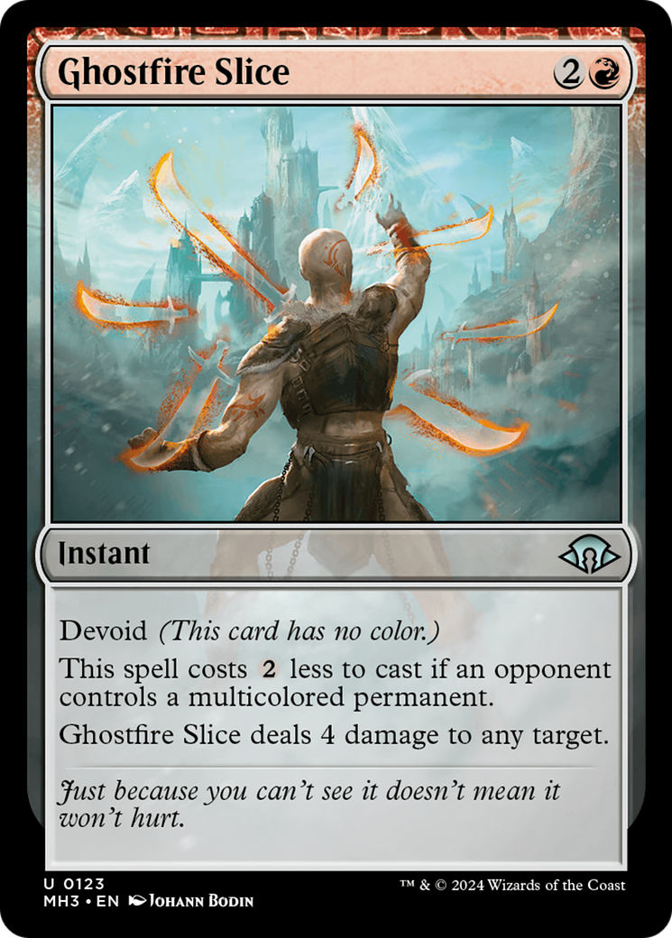 Ghostfire Slice [Modern Horizons 3] | Exor Games Bridgewater