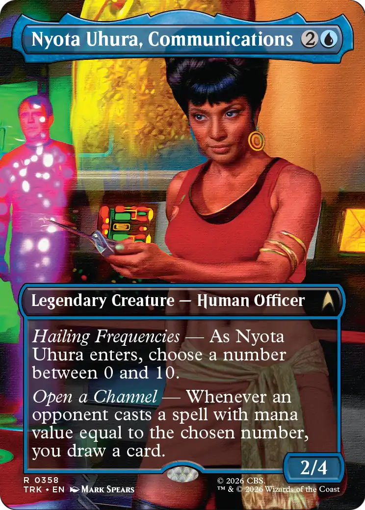 Nyota Uhura, Communications Officer (Borderless) [Star Trek] | Exor Games Bridgewater