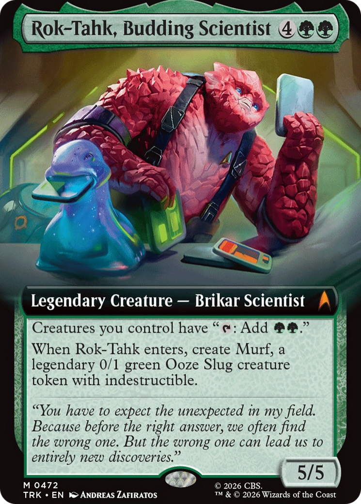 Rok-Tahk, Budding Scientist (Extended Art) [Star Trek] | Exor Games Bridgewater