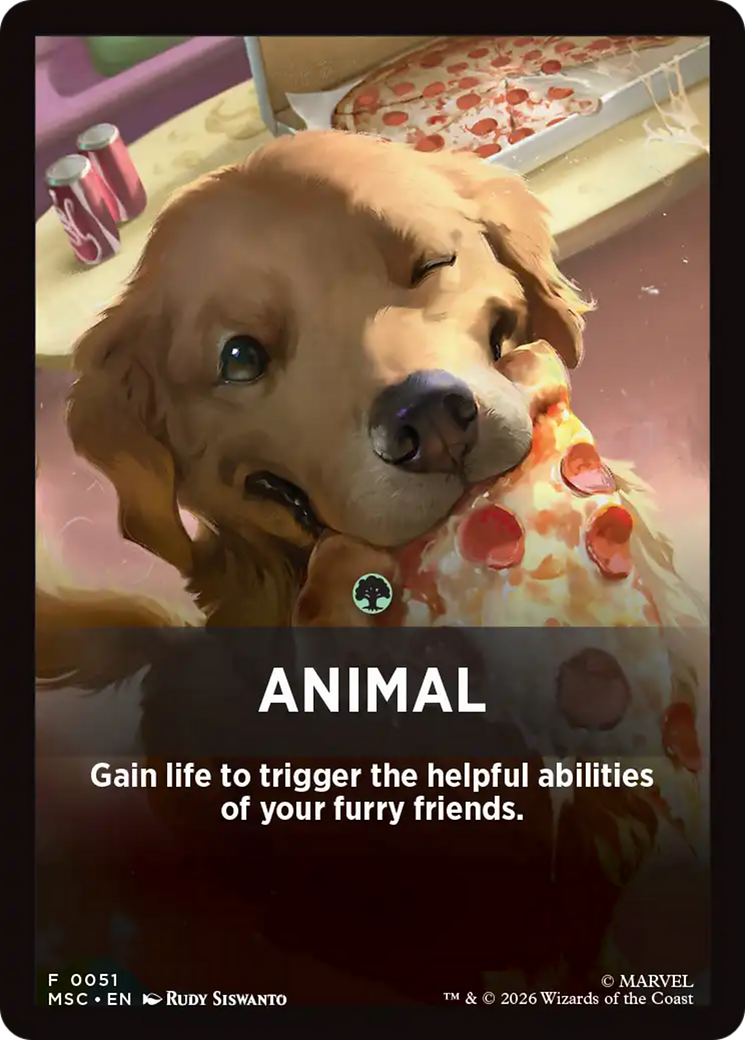Animal Theme Card [Marvel Super Heroes Commander] | Exor Games Bridgewater