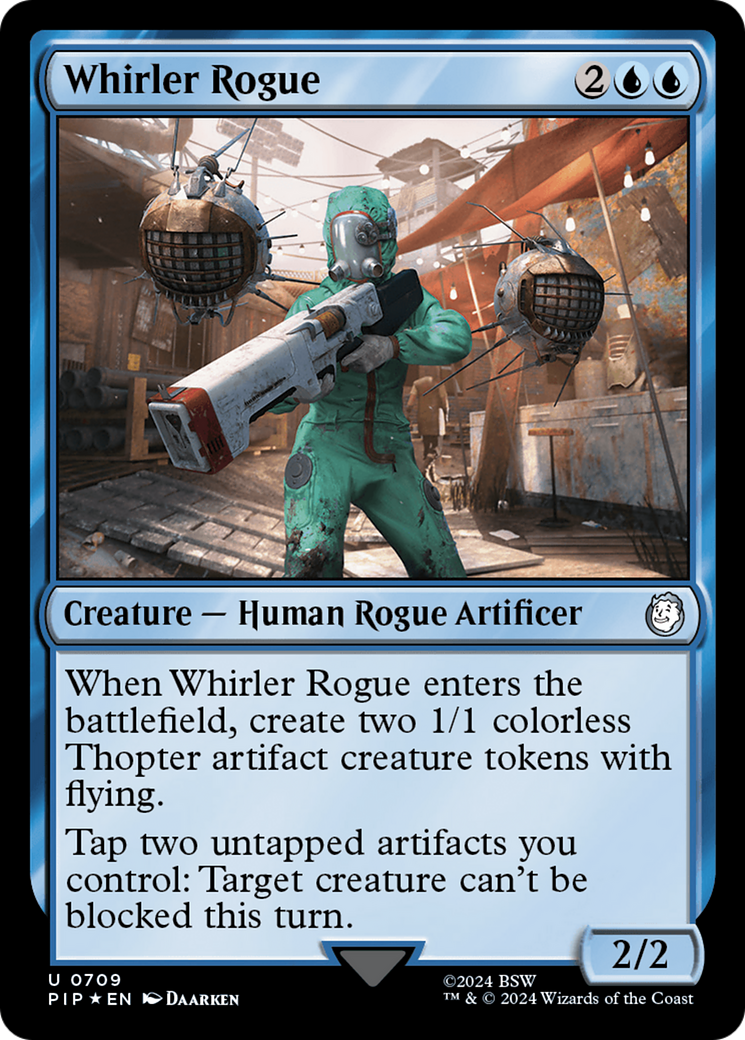 Whirler Rogue (Surge Foil) [Fallout] | Exor Games Bridgewater