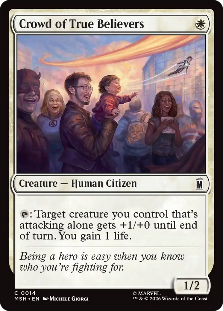 Crowd of True Believers [Marvel Super Heroes] | Exor Games Bridgewater