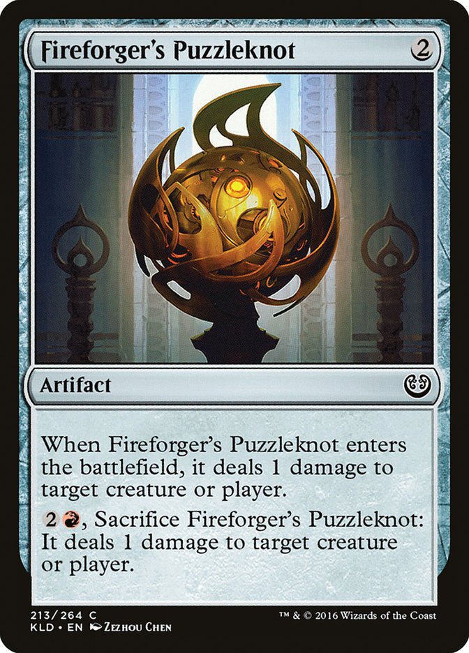 Fireforger's Puzzleknot [Kaladesh] | Exor Games Bridgewater