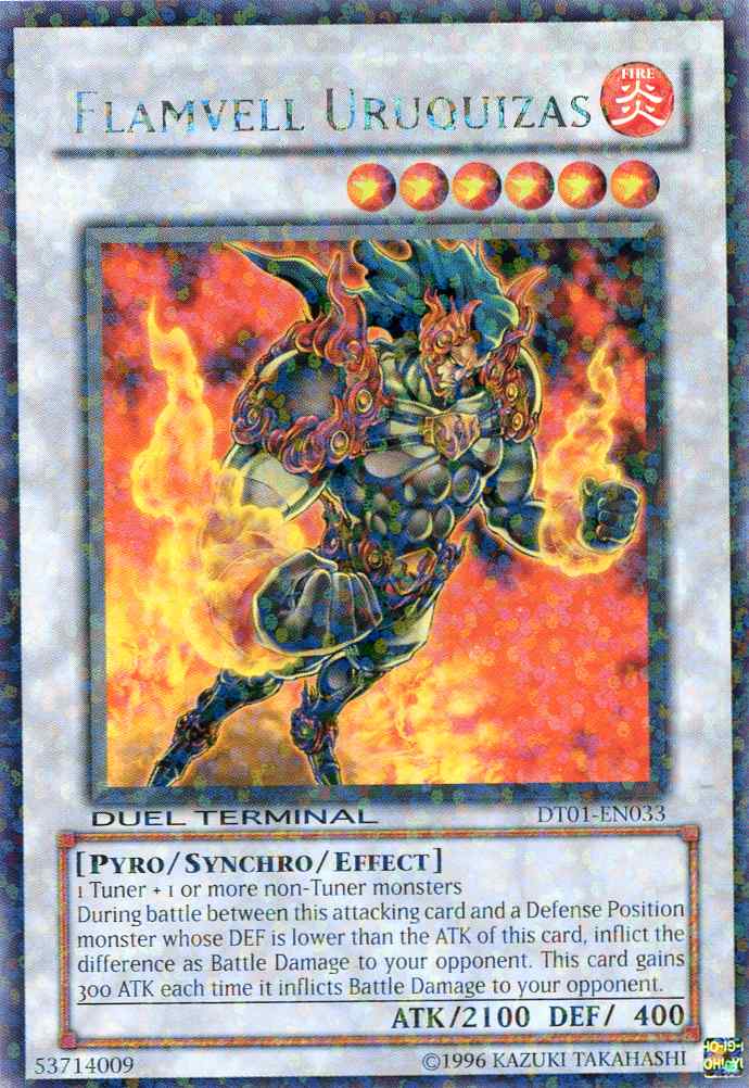 Flamvell Uruquizas [DT01-EN033] Rare | Exor Games Bridgewater