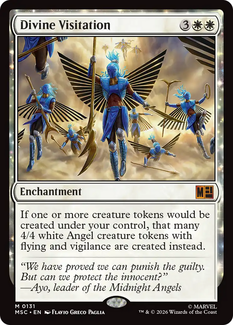 Divine Visitation (Surge Foil) [Marvel Super Heroes Commander] | Exor Games Bridgewater