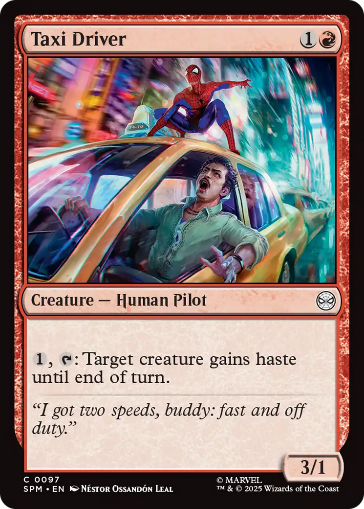 Taxi Driver [Marvel's Spider-Man] | Exor Games Bridgewater