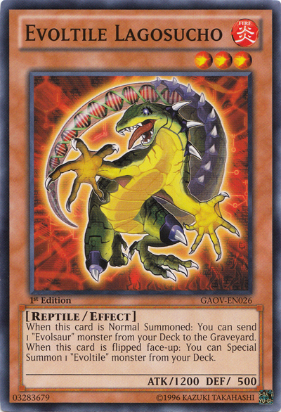Evoltile Lagosucho [GAOV-EN026] Common | Exor Games Bridgewater