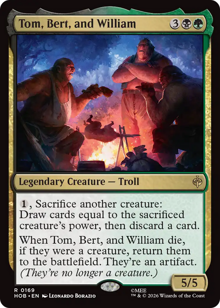Tom, Bert, and William [The Hobbit] | Exor Games Bridgewater