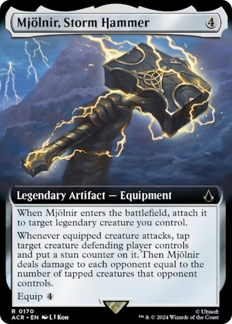 Mjolnir, Storm Hammer (Extended Art) [Assassin's Creed] | Exor Games Bridgewater