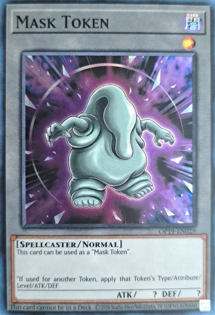 Mask Token [OP19-EN029] Super Rare | Exor Games Bridgewater