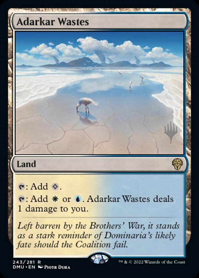 Adarkar Wastes (Promo Pack) [Dominaria United Promos] | Exor Games Bridgewater