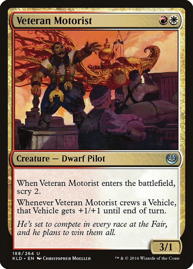 Veteran Motorist [Kaladesh] | Exor Games Bridgewater