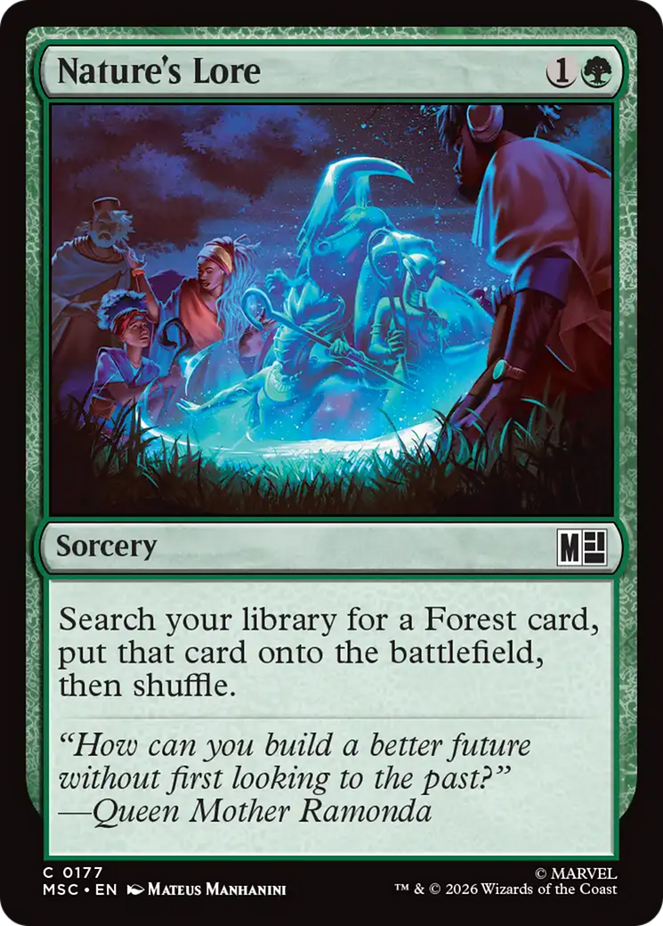 Nature's Lore [Marvel Super Heroes Commander] | Exor Games Bridgewater
