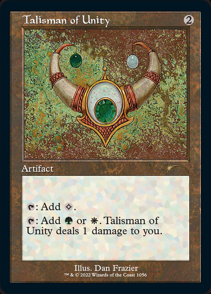 Talisman of Unity (Foil Etched) [Secret Lair Drop Series] | Exor Games Bridgewater