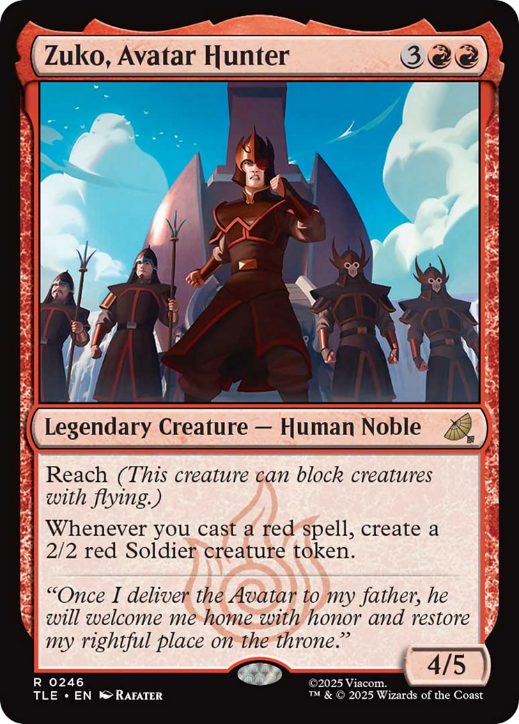 Zuko, Avatar Hunter [Avatar: The Last Airbender: Eternal-Legal] | Exor Games Bridgewater