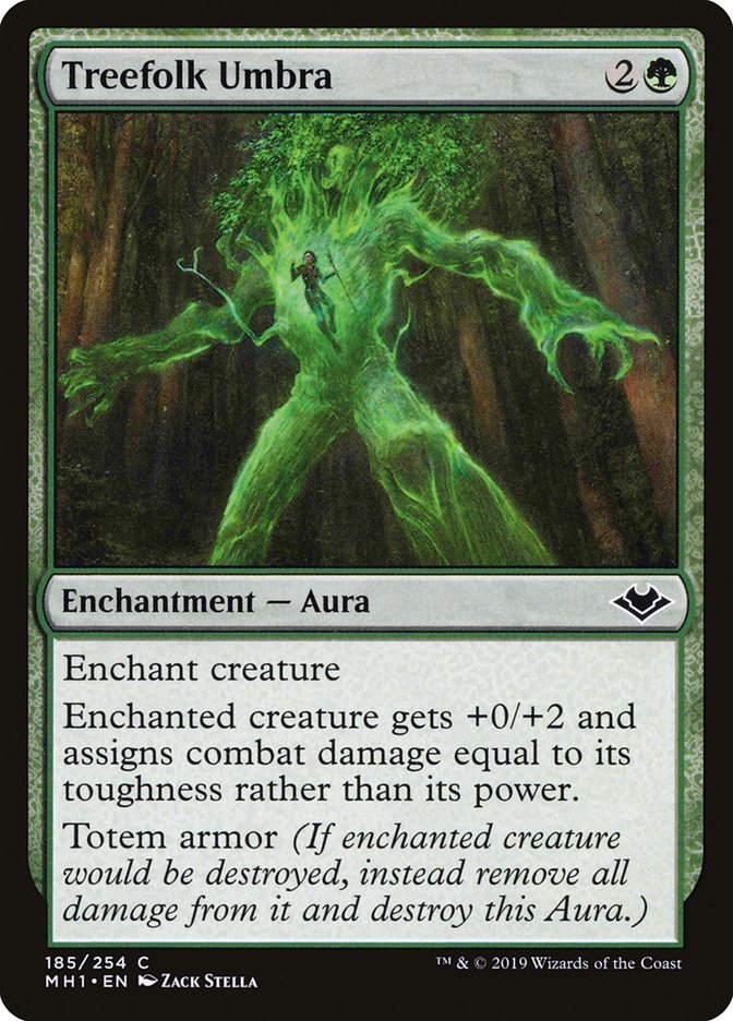 Treefolk Umbra [Modern Horizons] | Exor Games Bridgewater