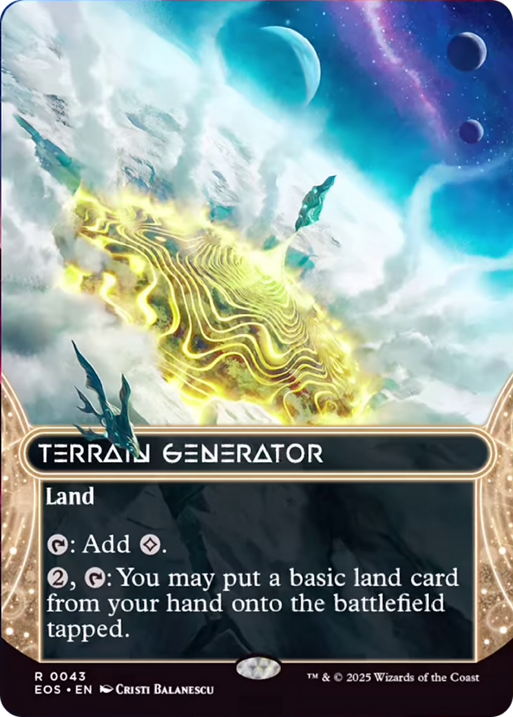 Terrain Generator (0043) (Borderless) [Edge of Eternities: Stellar Sights] | Exor Games Bridgewater