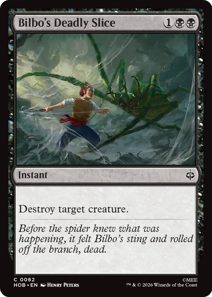 Bilbo's Deadly Slice [The Hobbit] | Exor Games Bridgewater