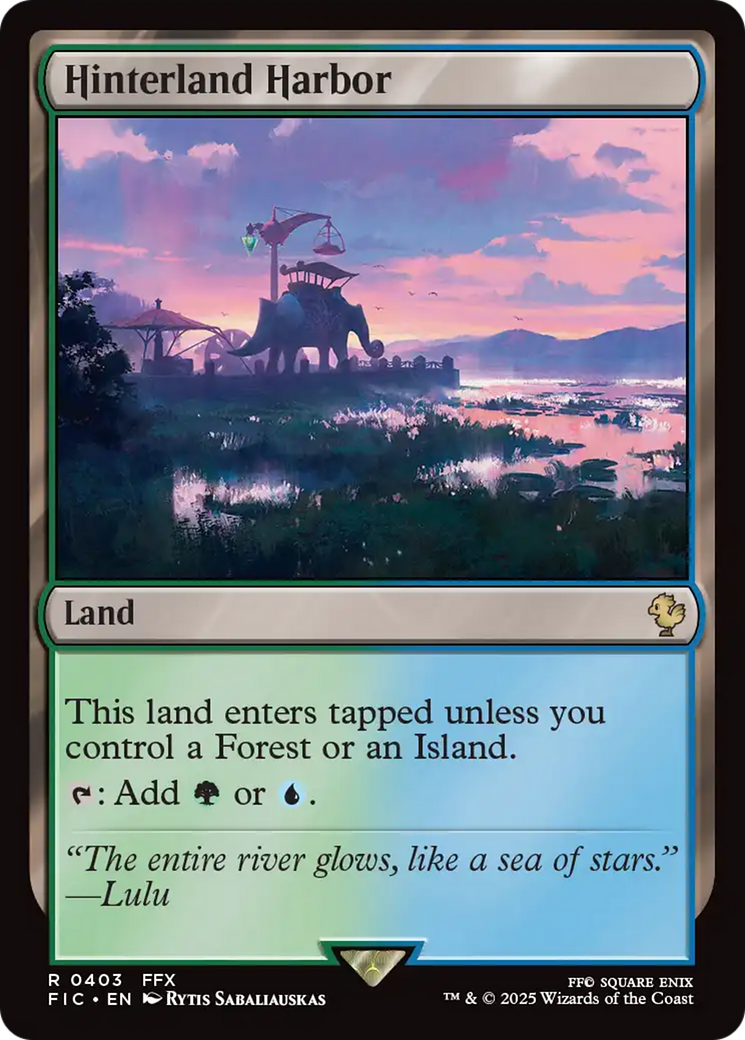 Hinterland Harbor [FINAL FANTASY Commander] | Exor Games Bridgewater